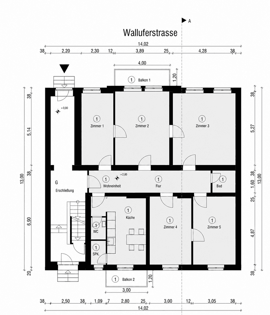Pronájem bytu 5+1 125 m², Wiesbaden, Hessen Pronájem bytu 5+1 125 m², Wiesbaden, Hessen