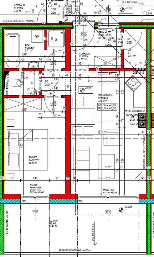 Pronájem bytu 2+1 53 m², Jubiläumstraße 28, Großweikersdorf, Dolní Rakousko Pronájem bytu 2+1 53 m², Jubiläumstraße 28, Großweikersdorf, Dolní Rakousko