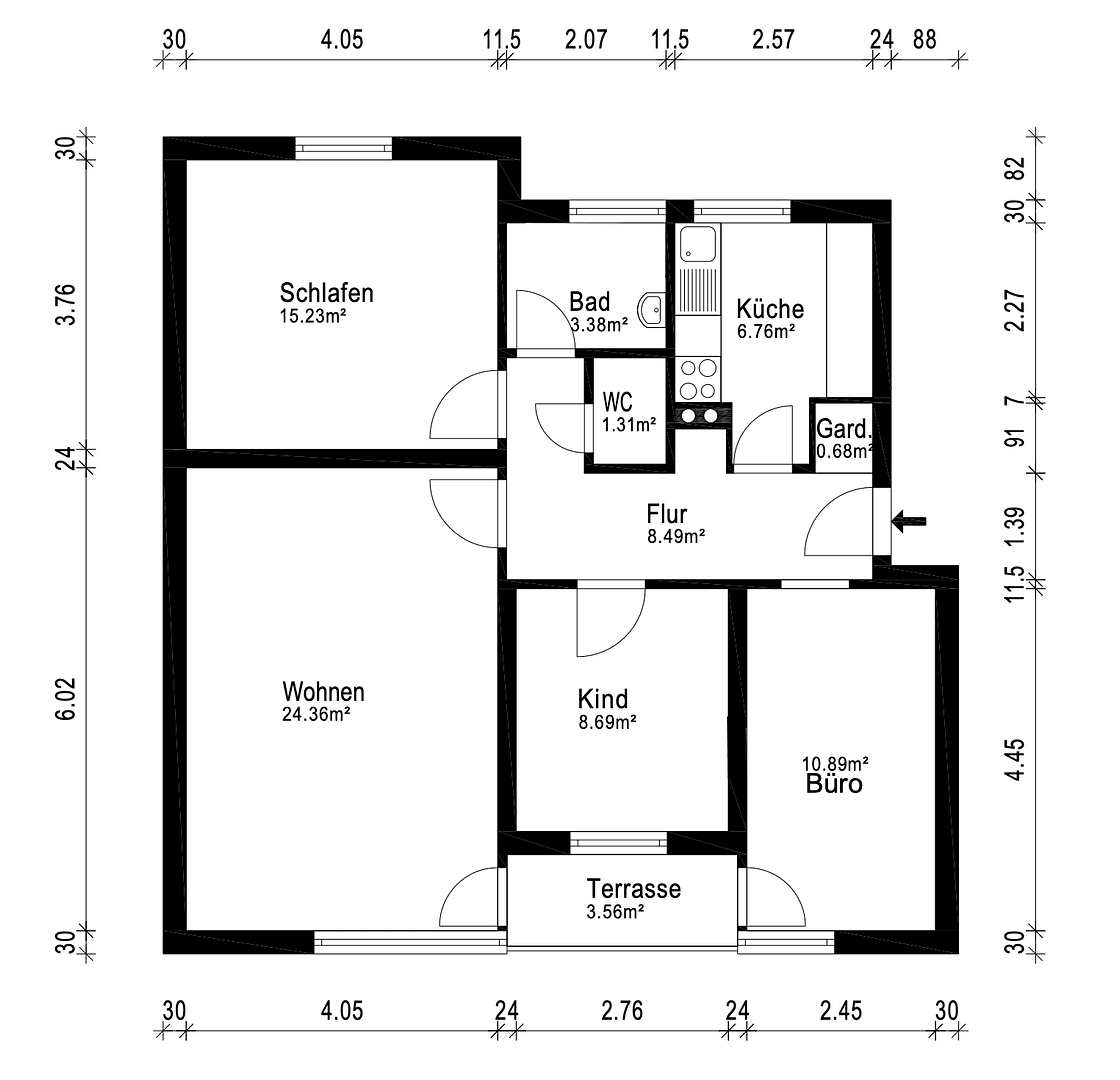 Prodej bytu 4+1 81 m², Oldenburg, Dolní Sasko Prodej bytu 4+1 81 m², Oldenburg, Dolní Sasko