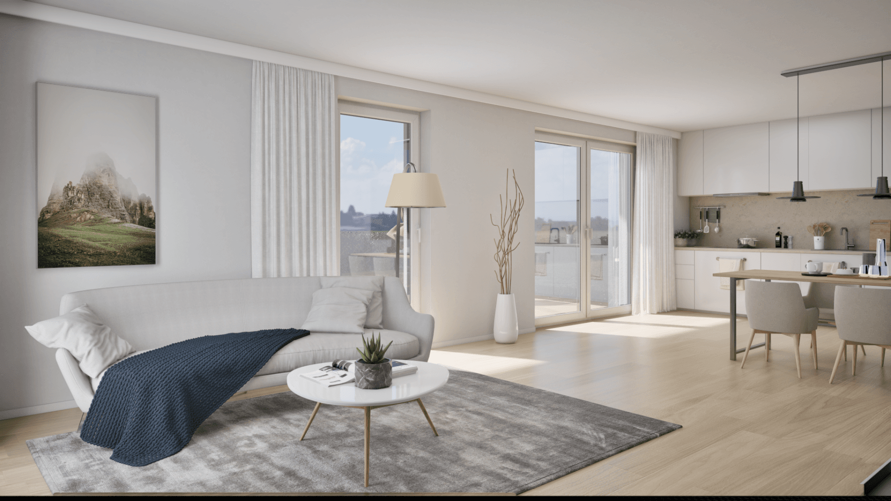 Pronájem bytu 3+1 82 m², Boschstraße 3, Heldenstein, Bavorsko Pronájem bytu 3+1 82 m², Boschstraße 3, Heldenstein, Bavorsko