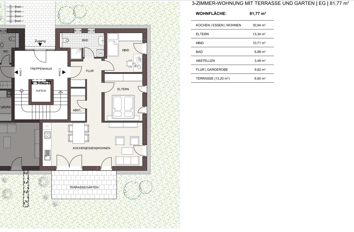 Pronájem bytu 3+1 82 m², Boschstraße 3, Heldenstein, Bavorsko Pronájem bytu 3+1 82 m², Boschstraße 3, Heldenstein, Bavorsko