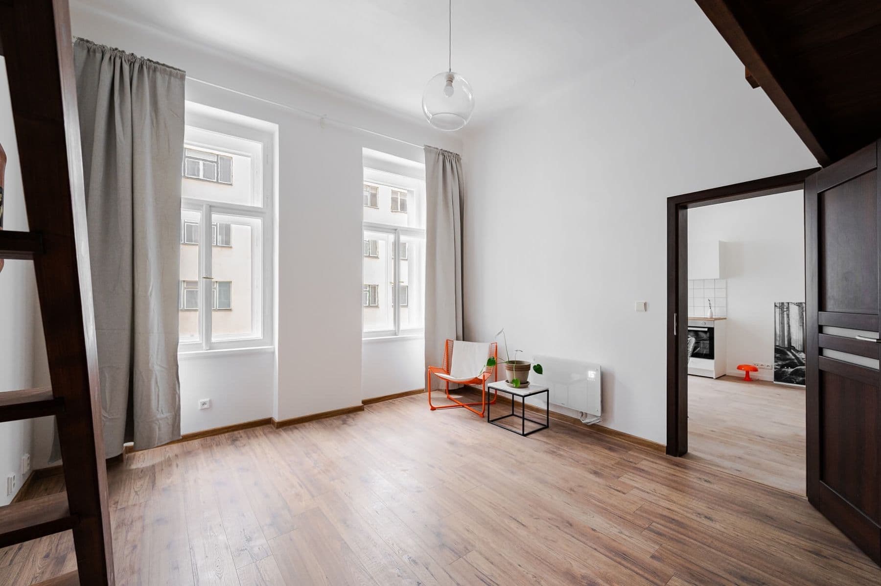 Pronájem bytu 2+kk 43 m², Heřmanova, Praha, Praha Pronájem bytu 2+kk 43 m², Heřmanova, Praha, Praha