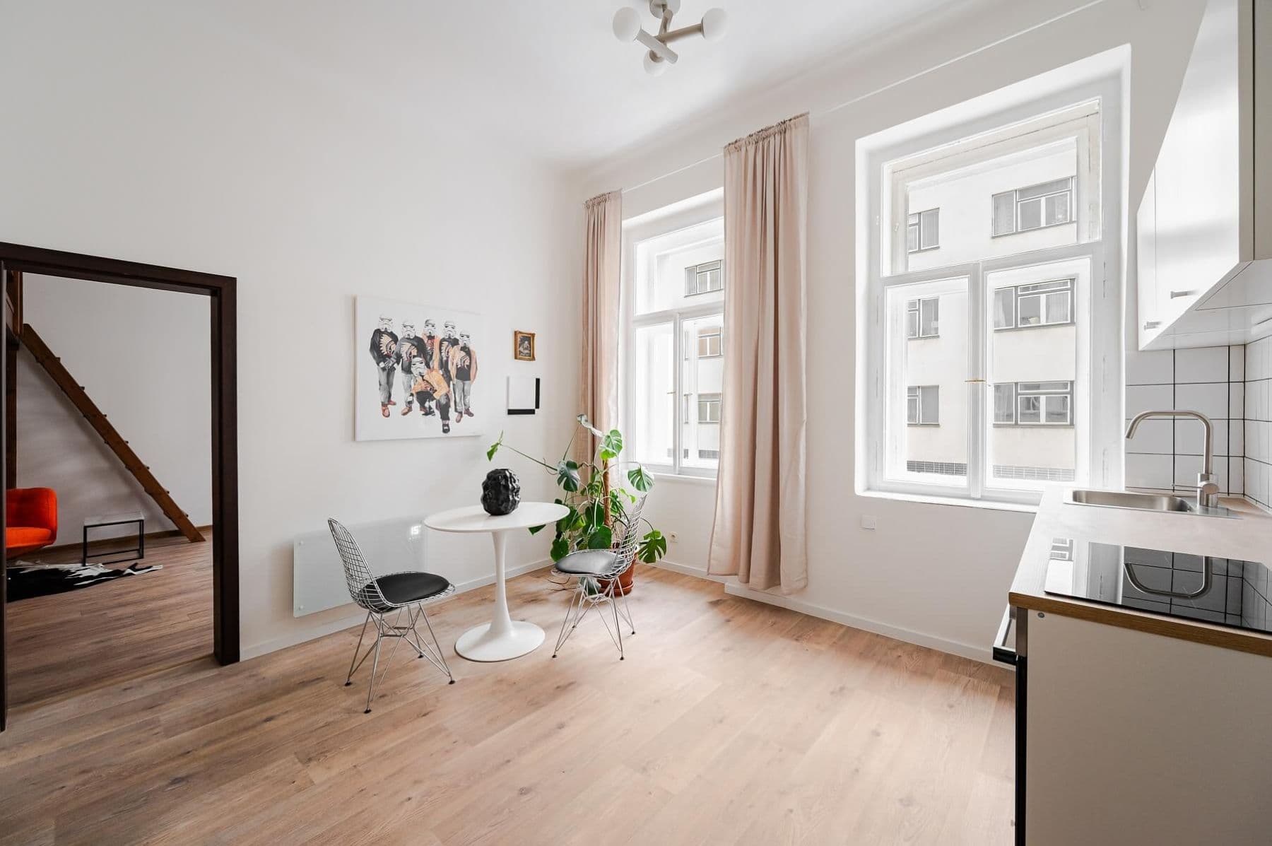 Pronájem bytu 2+kk 43 m², Heřmanova, Praha, Praha Pronájem bytu 2+kk 43 m², Heřmanova, Praha, Praha