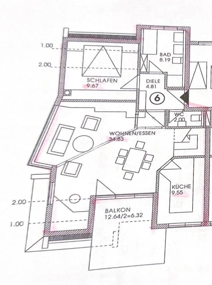 Prodej bytu 3+kk 96 m², Altdorf, Bádensko-Württembersko Prodej bytu 3+kk 96 m², Altdorf, Bádensko-Württembersko