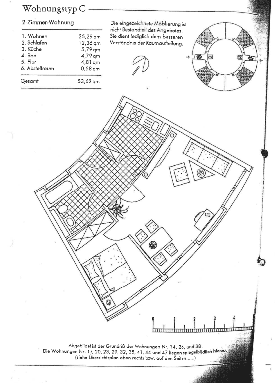 Prodej bytu 2+1 54 m², Frankfurt, Hessen Prodej bytu 2+1 54 m², Frankfurt, Hessen