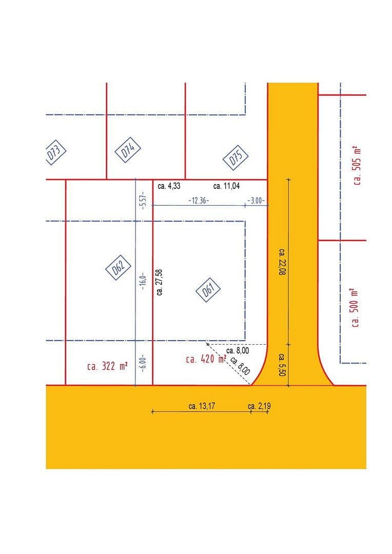 Prodej pozemku 420 m², Seligenstadt, Hessen Prodej pozemku 420 m², Seligenstadt, Hessen