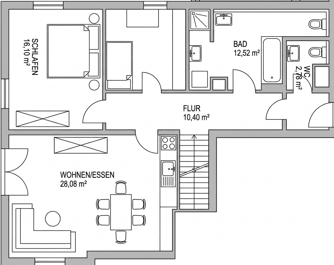 Prodej bytu 3+1 81 m², München, Bavorsko Prodej bytu 3+1 81 m², München, Bavorsko