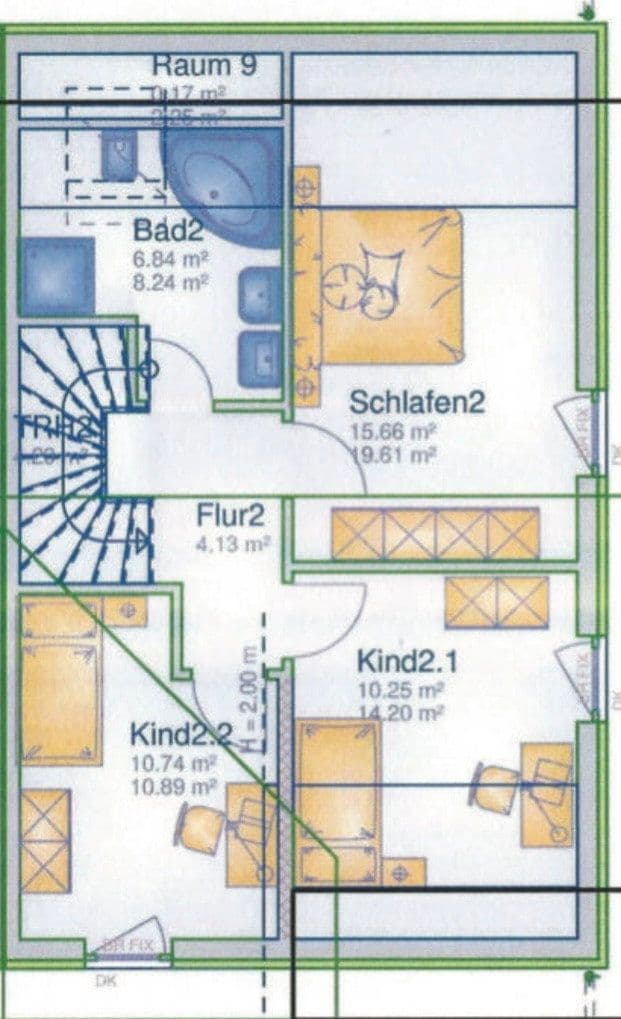 Pronájem domu 144 m², pozemek 269 m², Haibach, Bavorsko Pronájem domu 144 m², pozemek 269 m², Haibach, Bavorsko