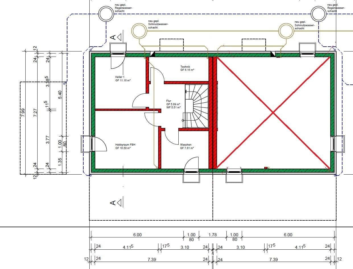 Pronájem domu 130 m², pozemek 240 m², Jettingen-Scheppach, Bavorsko Pronájem domu 130 m², pozemek 240 m², Jettingen-Scheppach, Bavorsko