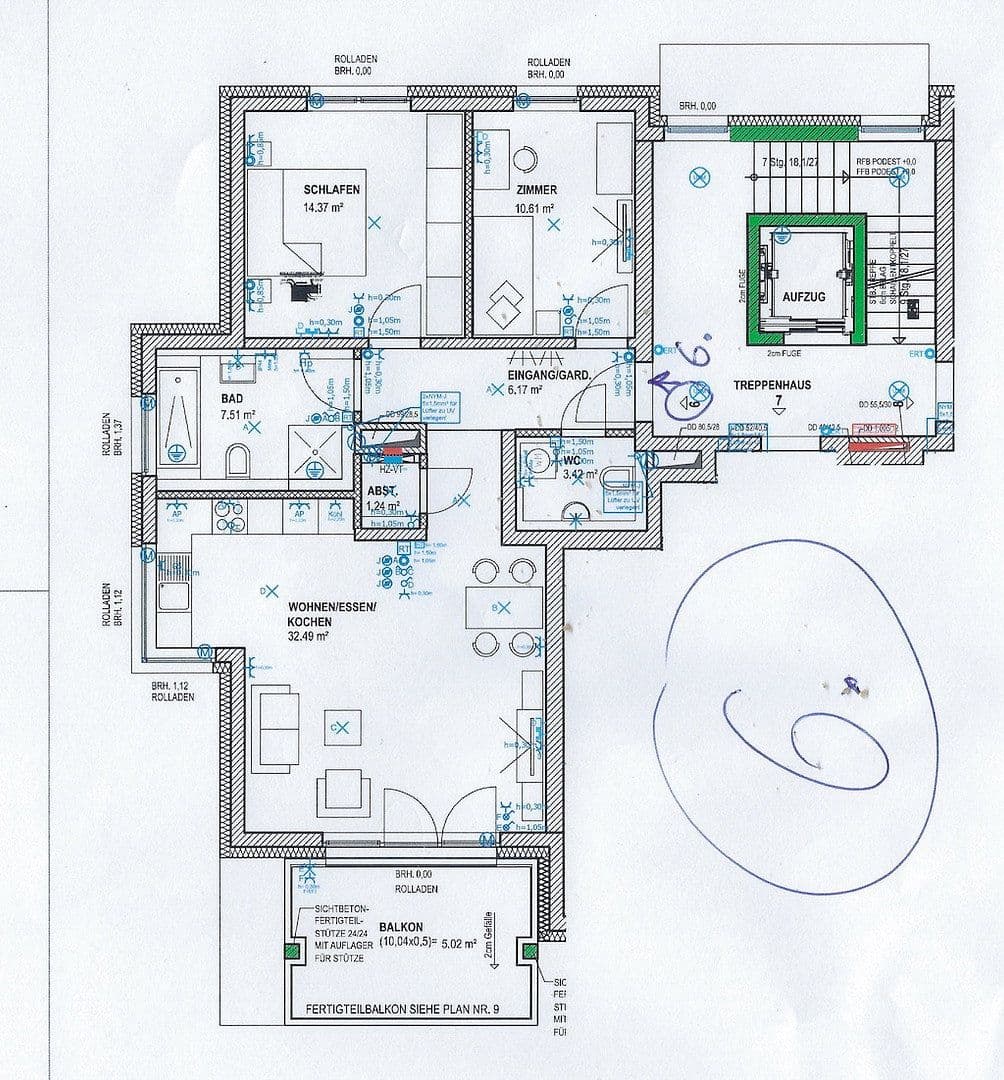 Pronájem bytu 3+1 81 m², Bösingen, Bádensko-Württembersko Pronájem bytu 3+1 81 m², Bösingen, Bádensko-Württembersko