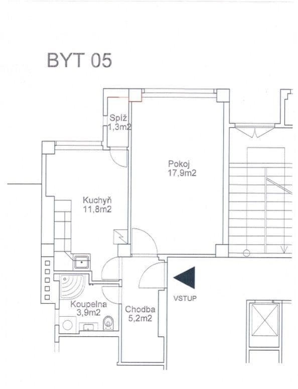 Pronájem bytu 1+1 40 m², Puškinovo náměstí, Praha, Praha Pronájem bytu 1+1 40 m², Puškinovo náměstí, Praha, Praha