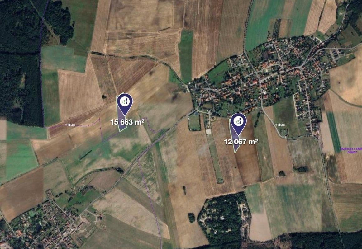 Prodej pozemku 27.730 m², Bratronice, Středočeský kraj Prodej pozemku 27.730 m², Bratronice, Středočeský kraj