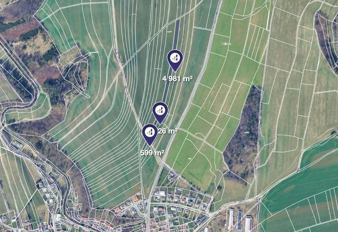 Prodej pozemku 26.775 m², Rozstání, Olomoucký kraj Prodej pozemku 26.775 m², Rozstání, Olomoucký kraj