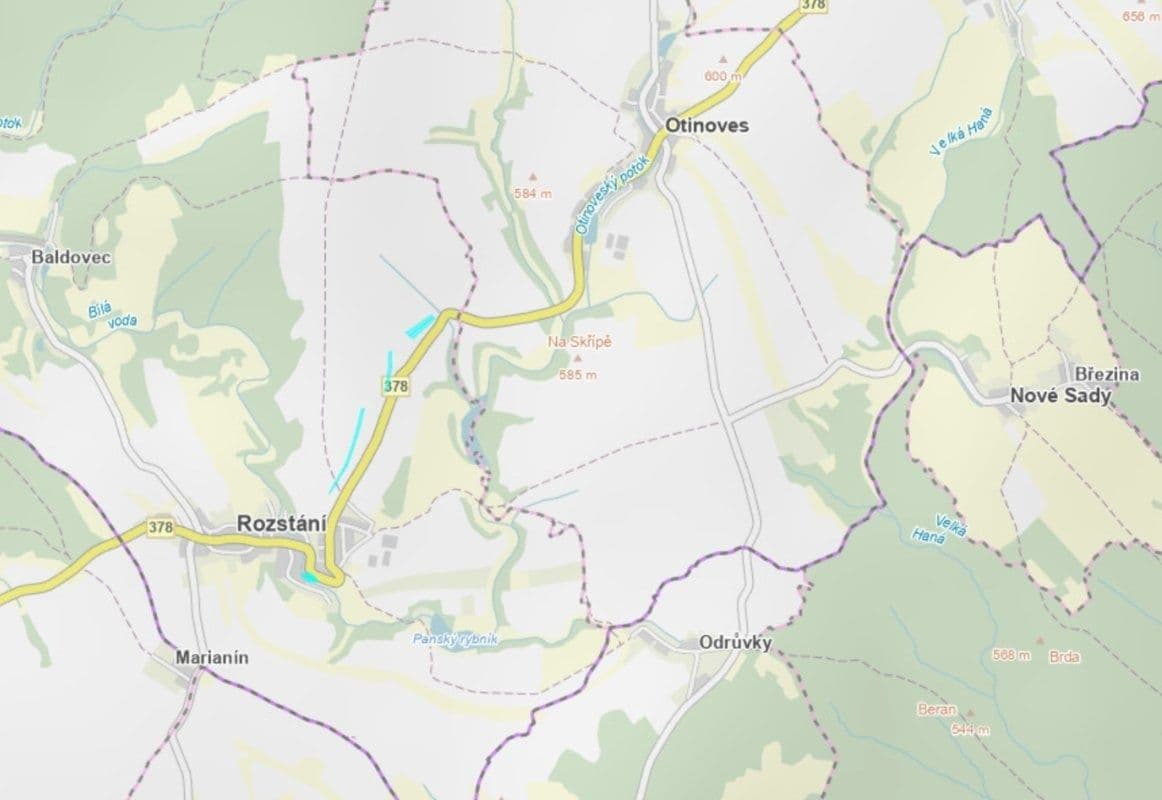 Prodej pozemku 26.775 m², Rozstání, Olomoucký kraj Prodej pozemku 26.775 m², Rozstání, Olomoucký kraj