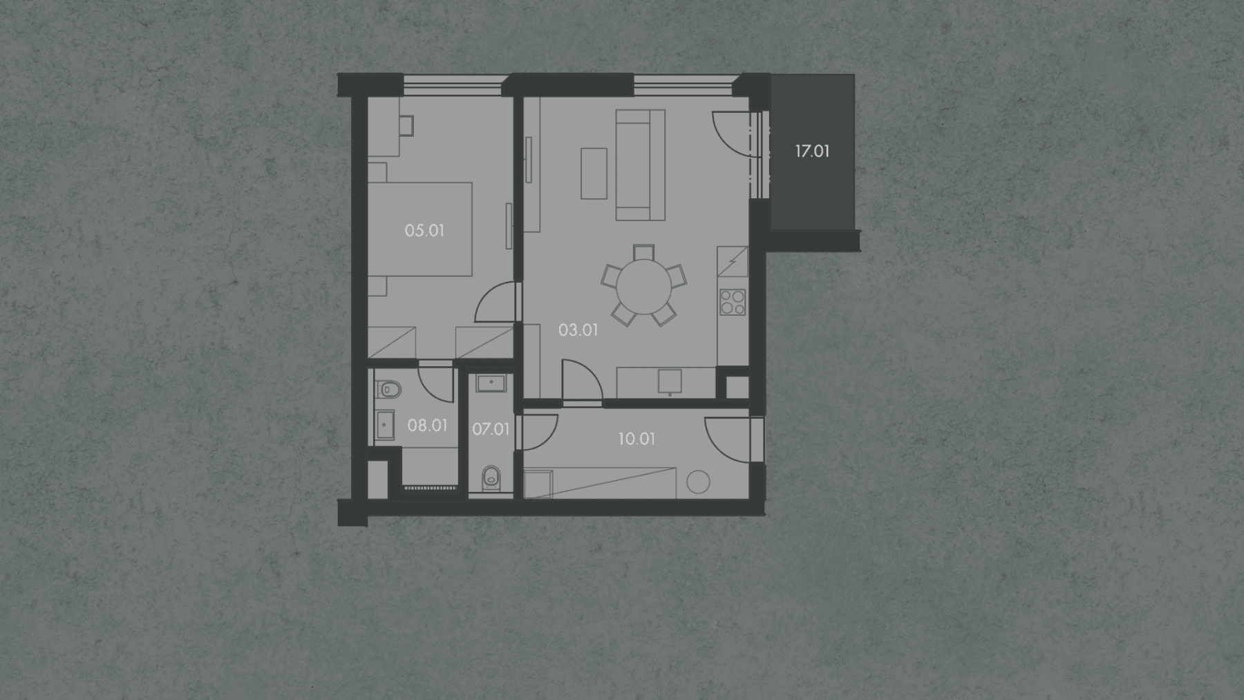 Pronájem bytu 2+kk 61 m², Grafická, Praha, Praha Pronájem bytu 2+kk 61 m², Grafická, Praha, Praha
