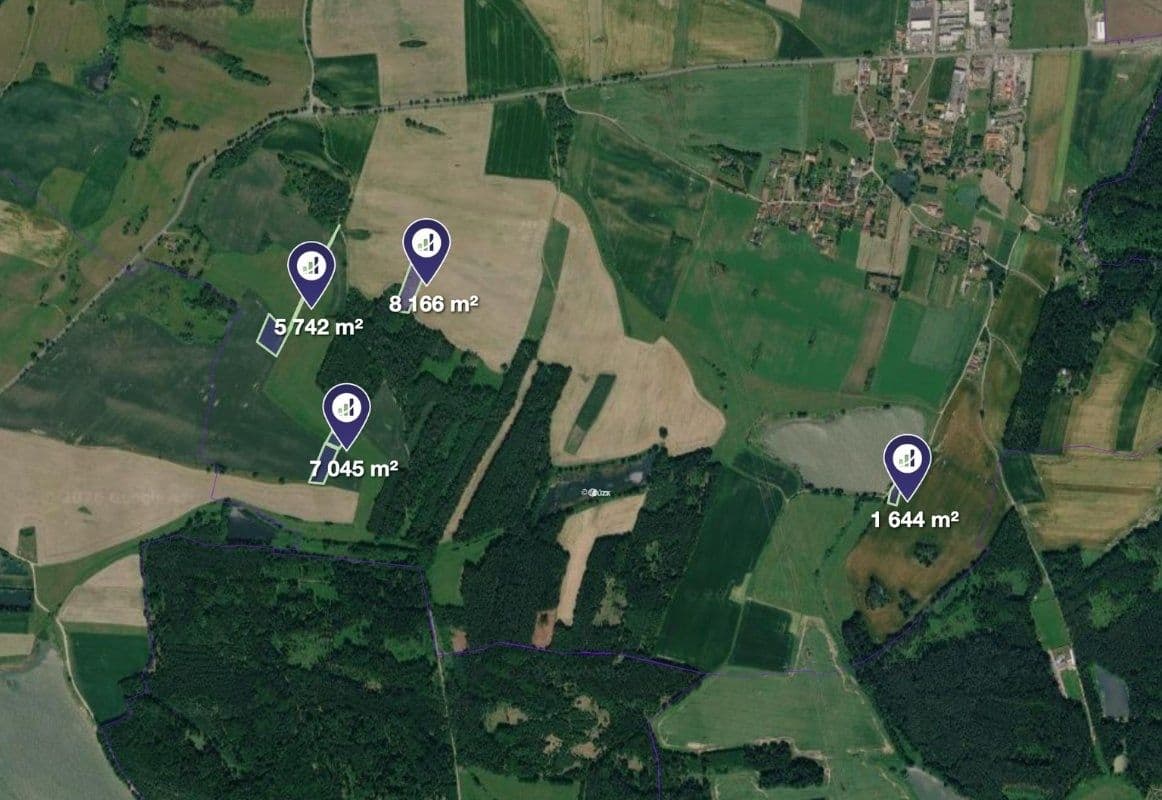 Prodej pozemku 22.597 m², Dobev, Jihočeský kraj Prodej pozemku 22.597 m², Dobev, Jihočeský kraj