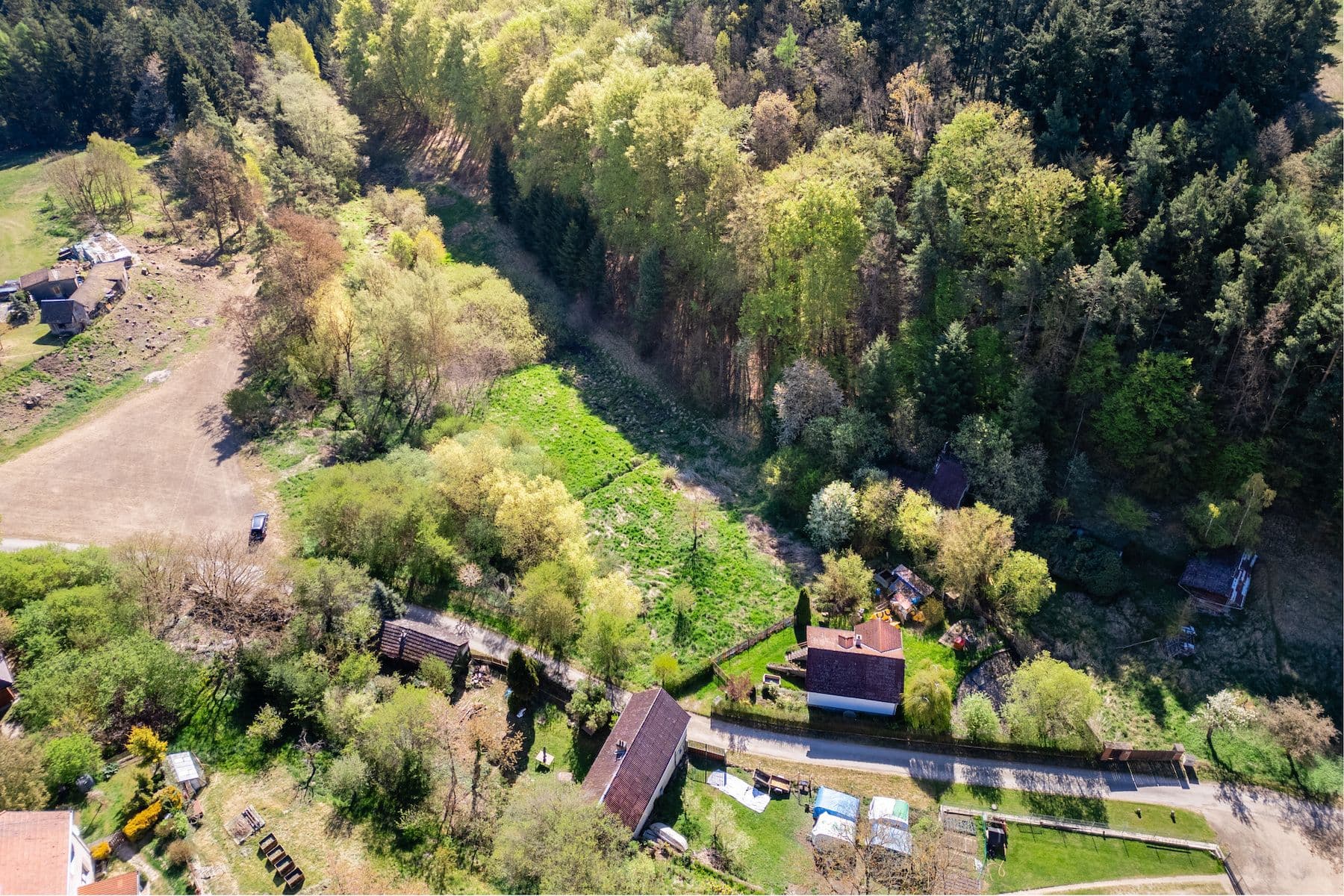 Prodej pozemku 4.684 m², Temešvár, Jihočeský kraj Prodej pozemku 4.684 m², Temešvár, Jihočeský kraj