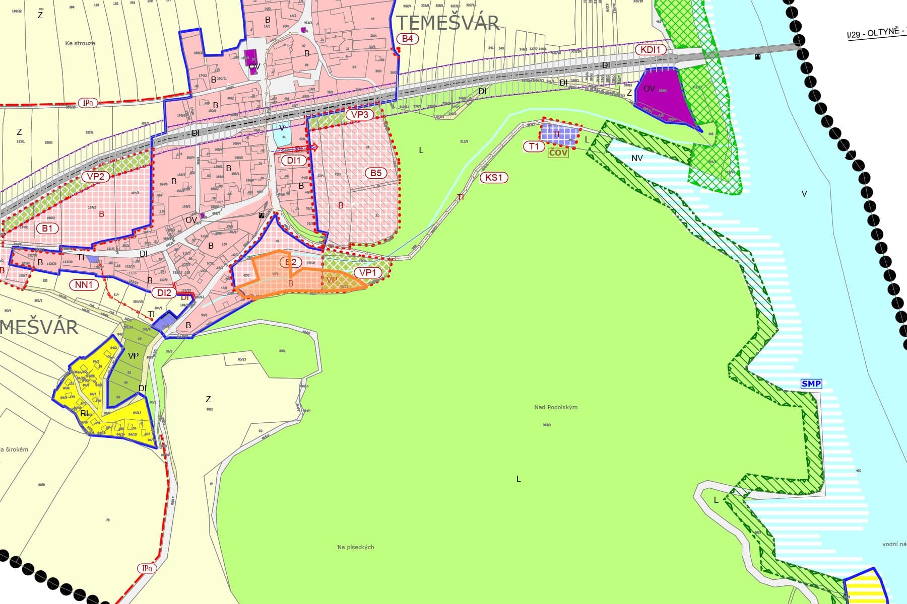 Prodej pozemku 4.684 m², Temešvár, Jihočeský kraj Prodej pozemku 4.684 m², Temešvár, Jihočeský kraj