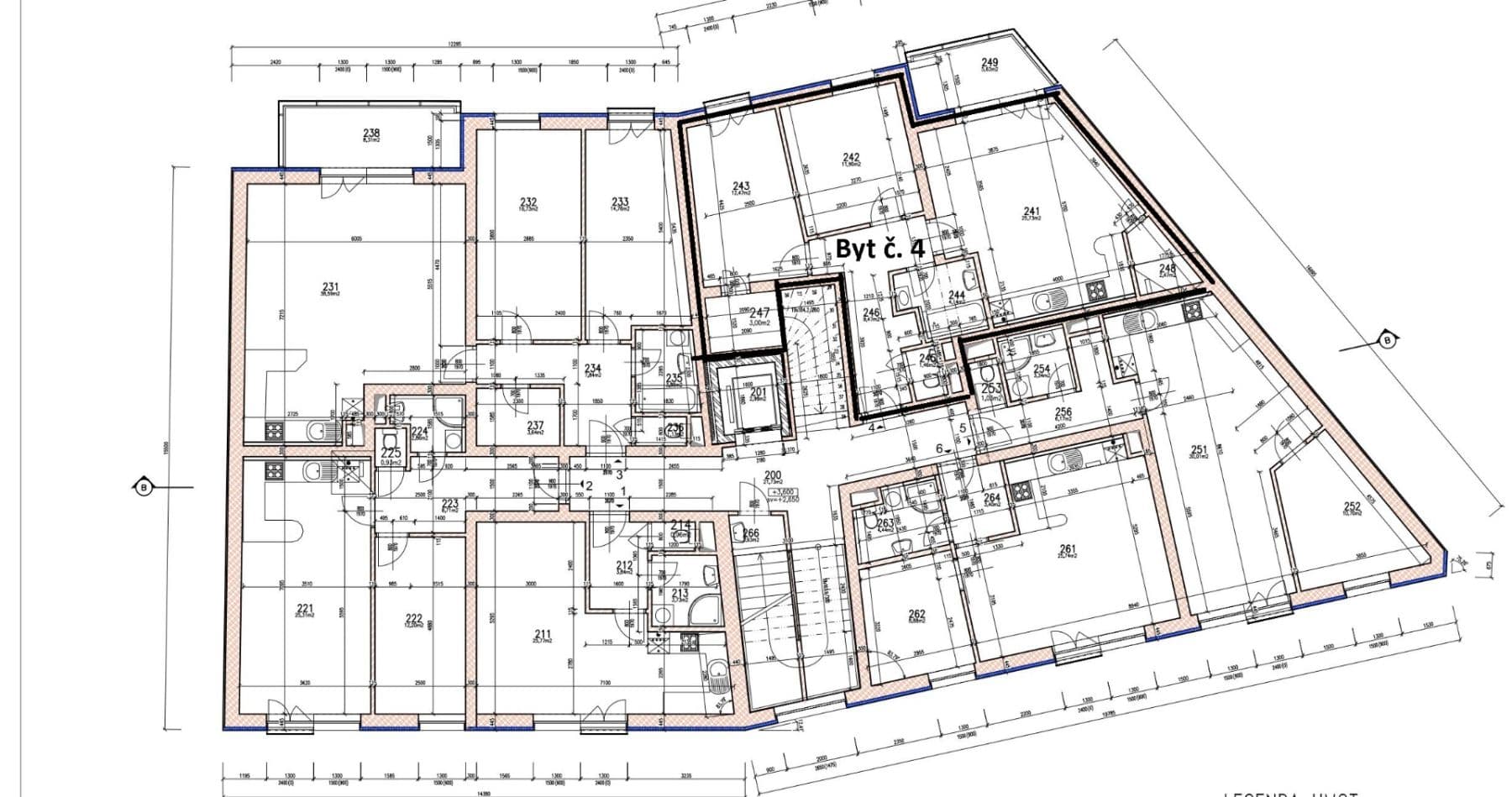 Pronájem bytu 3+kk 74 m², Klapkova, Praha, Praha Pronájem bytu 3+kk 74 m², Klapkova, Praha, Praha