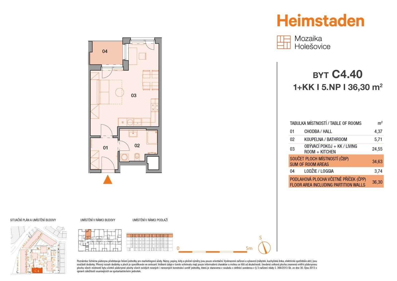 Pronájem bytu 1+kk 36 m², Vrbenského, Praha, Praha Pronájem bytu 1+kk 36 m², Vrbenského, Praha, Praha