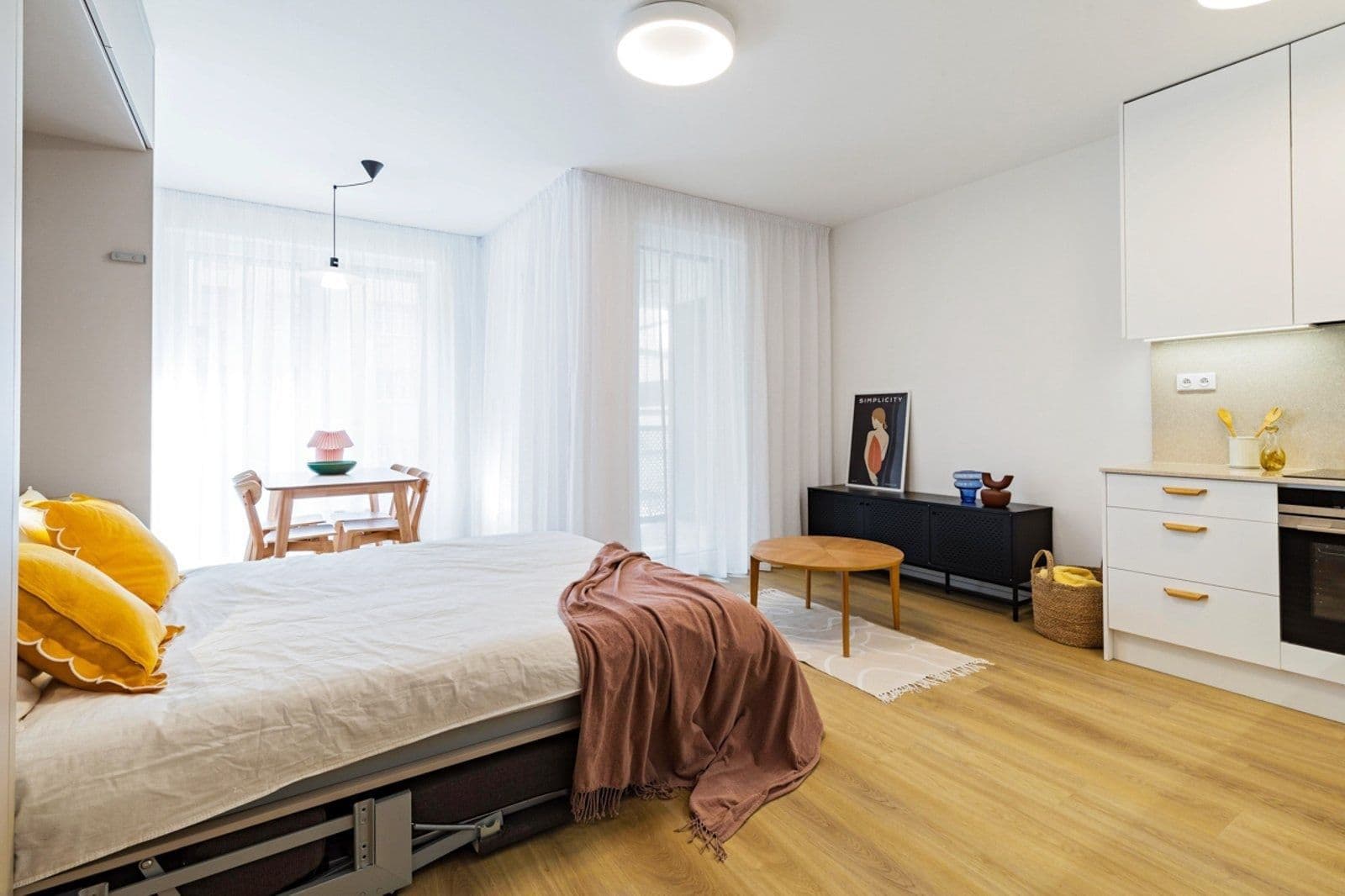 Pronájem bytu 1+kk 36 m², Vrbenského, Praha, Praha Pronájem bytu 1+kk 36 m², Vrbenského, Praha, Praha