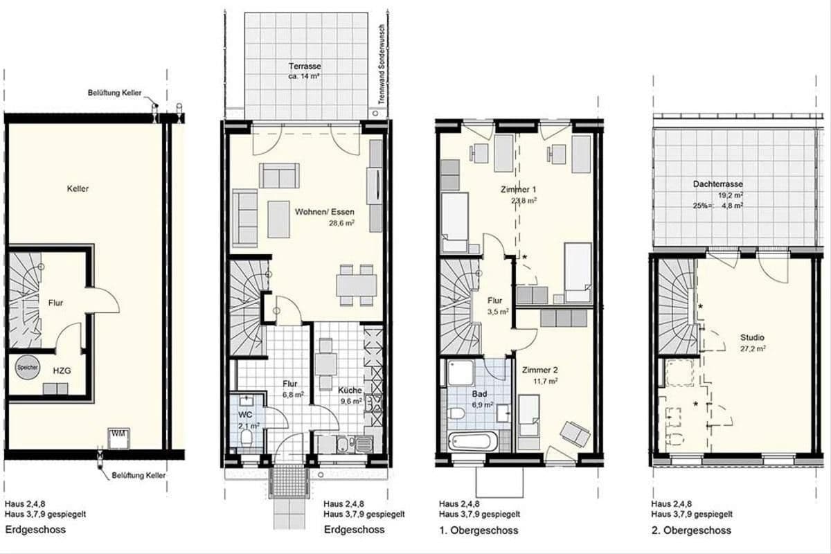 Pronájem domu 130 m², pozemek 190 m², Achtern Höben 12c, Wentorf bei Hamburg, Šlesvicko-Holštýnsko Pronájem domu 130 m², pozemek 190 m², Achtern Höben 12c, Wentorf bei Hamburg, Šlesvicko-Holštýnsko