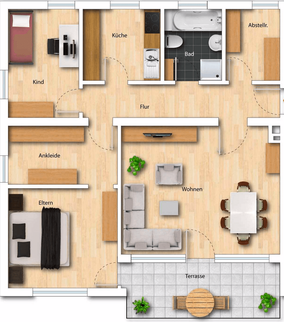 Pronájem bytu 5+1 96 m², Tuchbleiche 6, Mainz-Laubenheim, Porýní-Falc Pronájem bytu 5+1 96 m², Tuchbleiche 6, Mainz-Laubenheim, Porýní-Falc