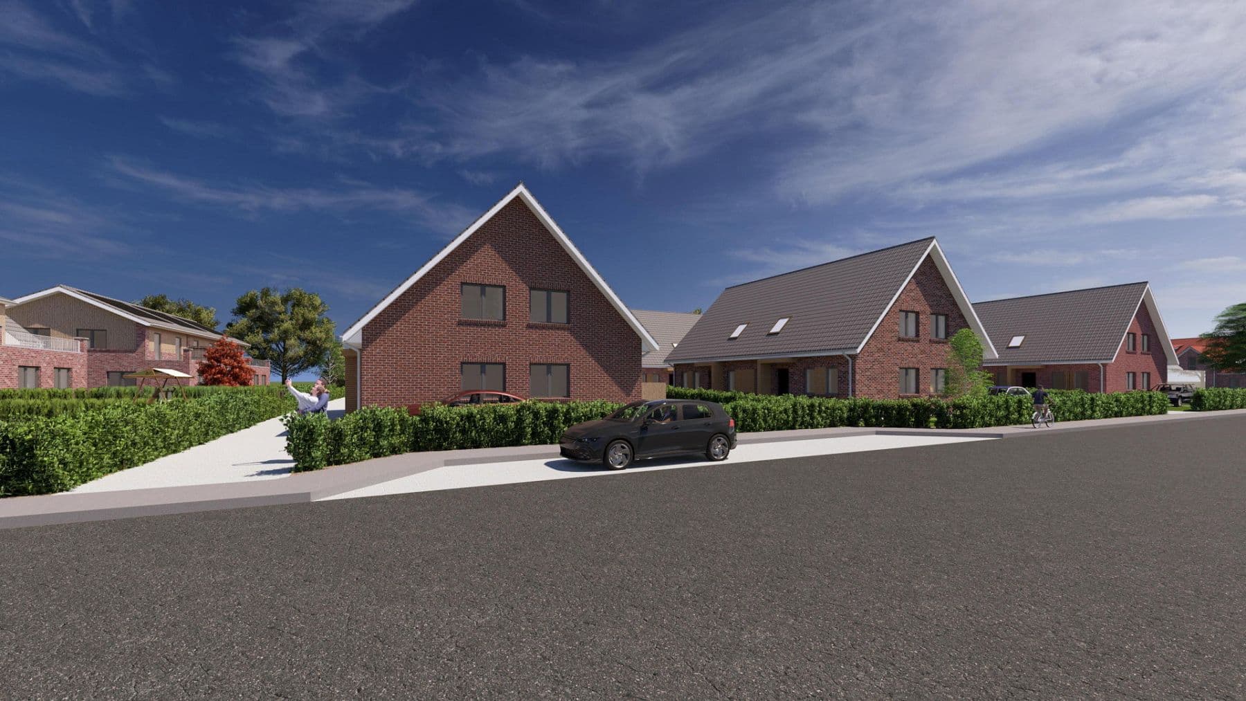 Prodej domu 107 m², pozemek 309 m², Halsbeker Hauptstraße 7, Westerstede, Dolní Sasko Prodej domu 107 m², pozemek 309 m², Halsbeker Hauptstraße 7, Westerstede, Dolní Sasko