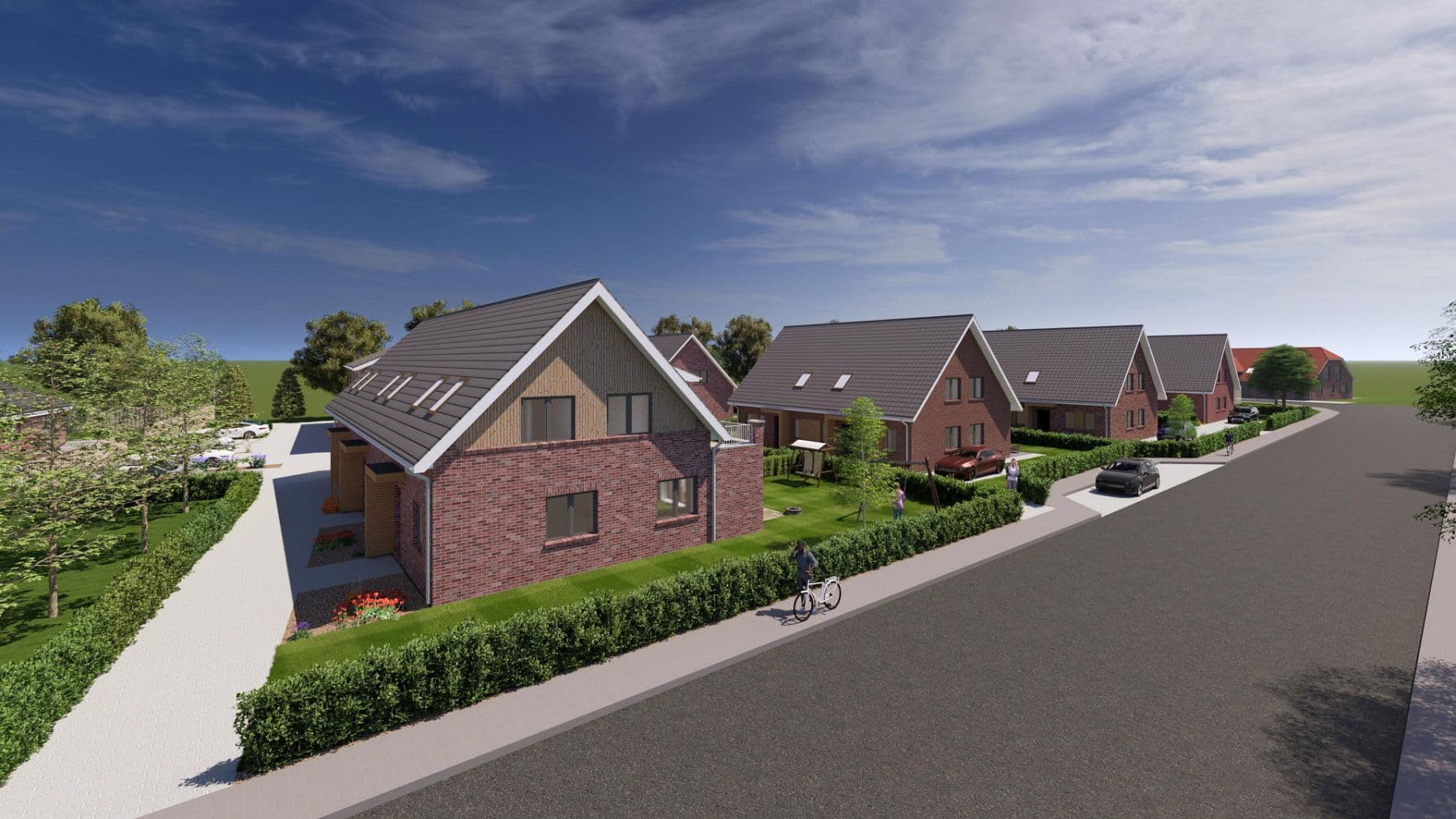 Prodej domu 107 m², pozemek 309 m², Halsbeker Hauptstraße 7, Westerstede, Dolní Sasko Prodej domu 107 m², pozemek 309 m², Halsbeker Hauptstraße 7, Westerstede, Dolní Sasko