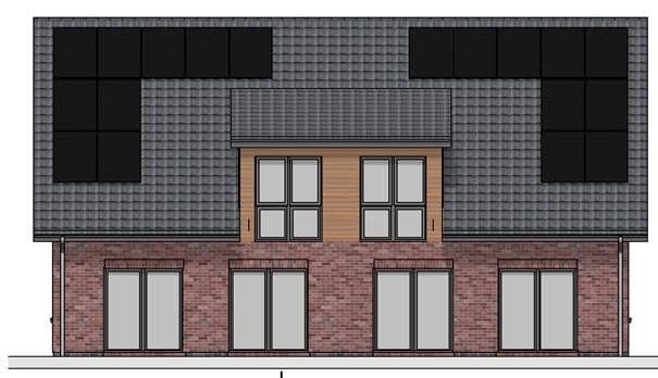 Prodej domu 107 m², pozemek 309 m², Halsbeker Hauptstraße 7, Westerstede, Dolní Sasko Prodej domu 107 m², pozemek 309 m², Halsbeker Hauptstraße 7, Westerstede, Dolní Sasko