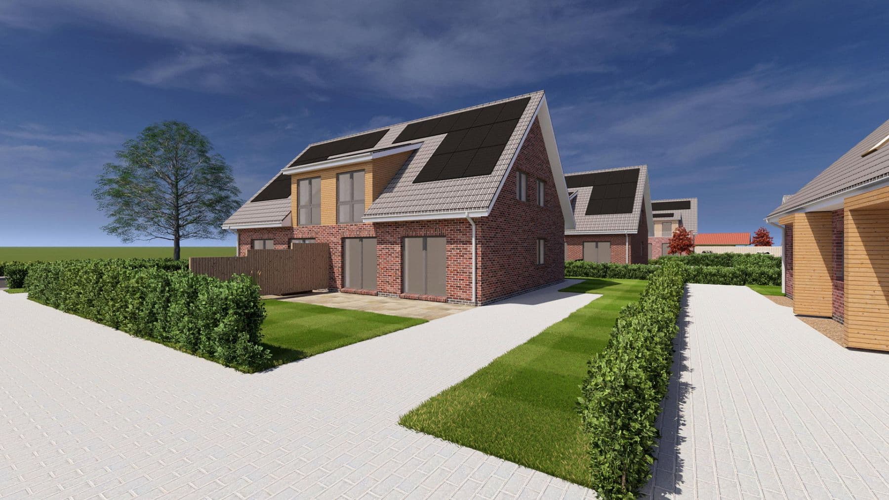 Prodej domu 107 m², pozemek 309 m², Halsbeker Hauptstraße 7, Westerstede, Dolní Sasko Prodej domu 107 m², pozemek 309 m², Halsbeker Hauptstraße 7, Westerstede, Dolní Sasko