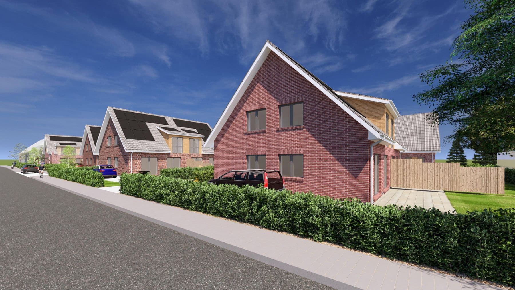 Prodej domu 107 m², pozemek 309 m², Halsbeker Hauptstraße 7, Westerstede, Dolní Sasko Prodej domu 107 m², pozemek 309 m², Halsbeker Hauptstraße 7, Westerstede, Dolní Sasko
