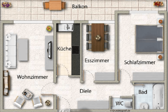 Prodej bytu 3+1 75 m², Hohenstaufenstrasse 100, Göppingen, Bádensko-Württembersko Prodej bytu 3+1 75 m², Hohenstaufenstrasse 100, Göppingen, Bádensko-Württembersko
