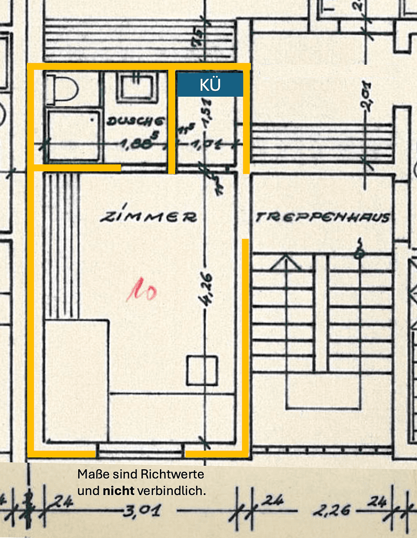 Pronájem bytu 1+1 17 m², Mühlstrasse 50, Nürtingen, Bádensko-Württembersko Pronájem bytu 1+1 17 m², Mühlstrasse 50, Nürtingen, Bádensko-Württembersko