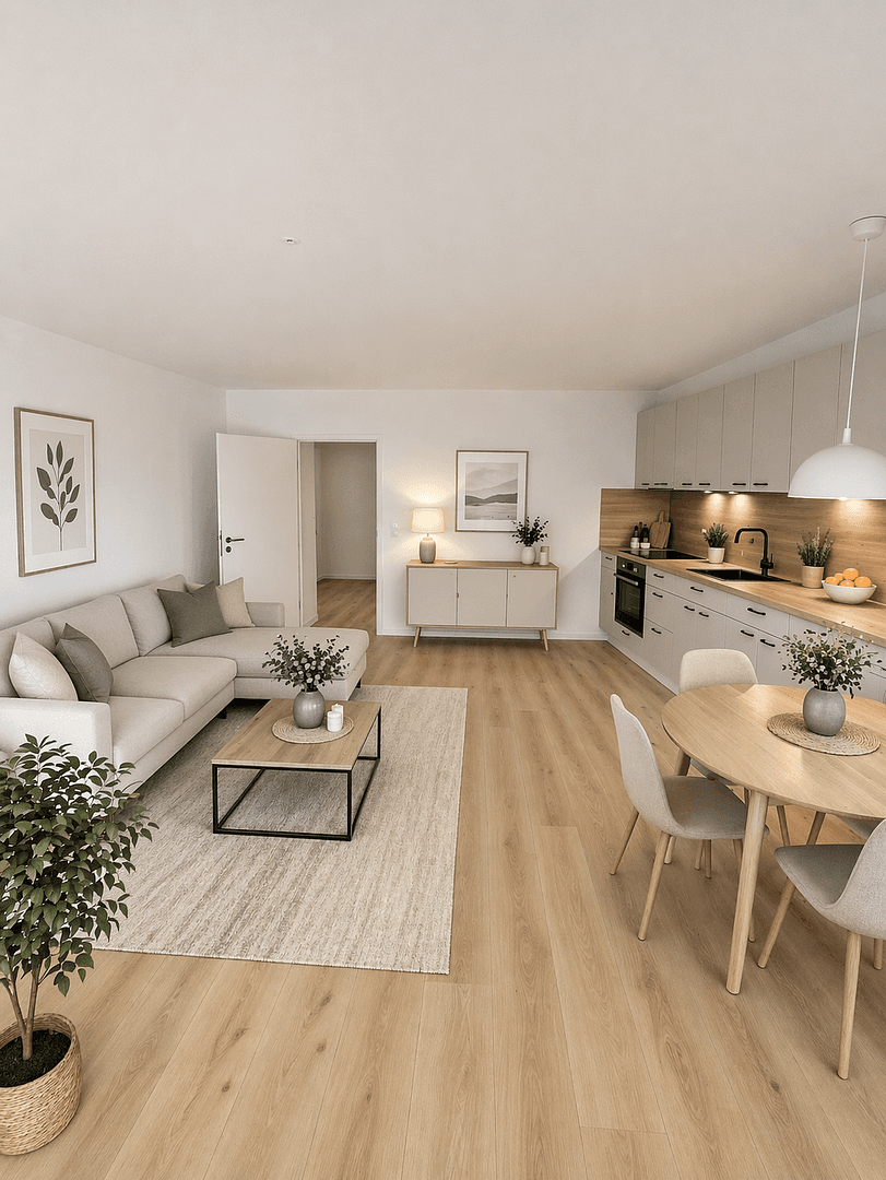 Pronájem bytu 3+1 60 m², Hochheim, Hessen Pronájem bytu 3+1 60 m², Hochheim, Hessen