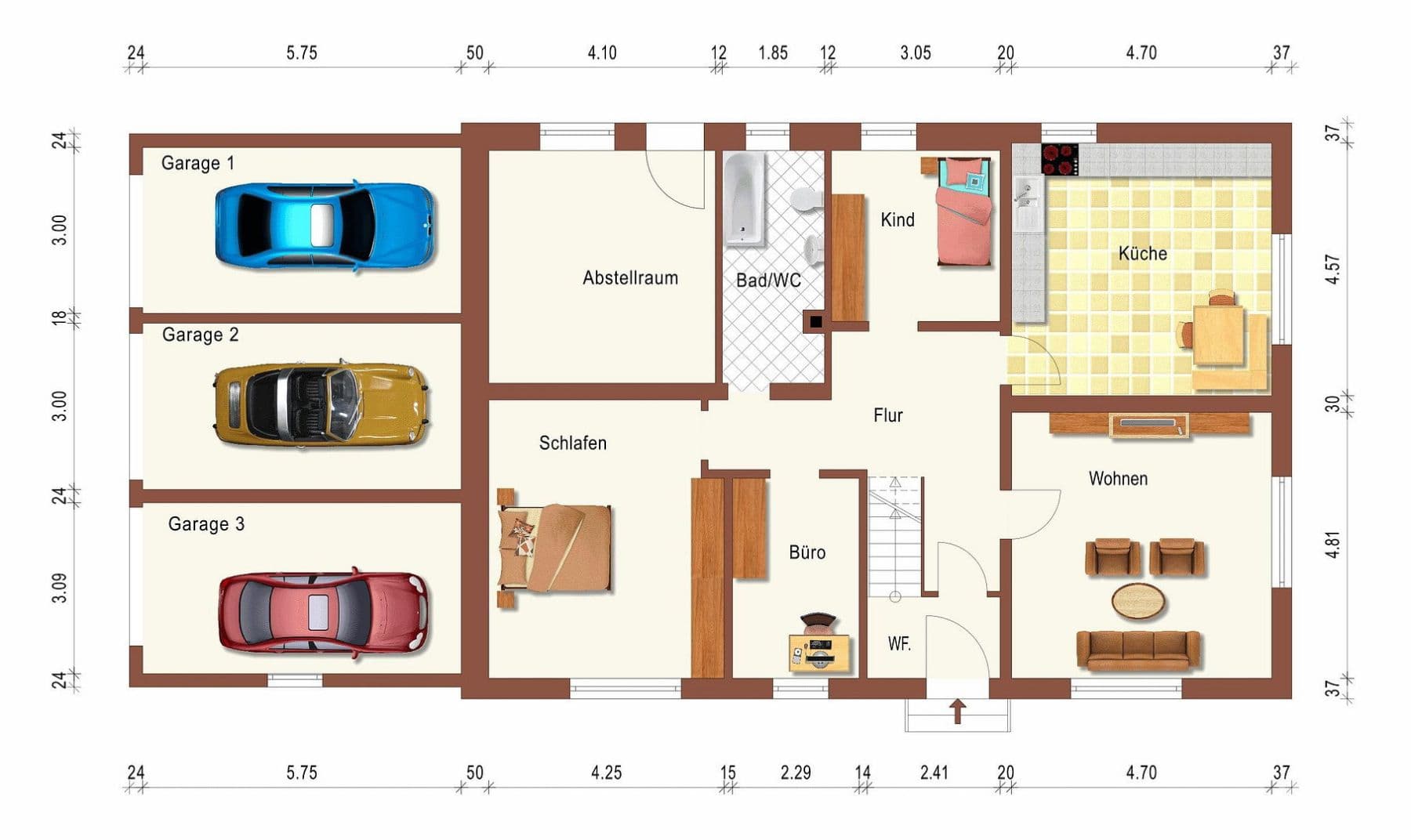 Prodej domu 320 m², pozemek 551 m², Ansbach, Bavorsko Prodej domu 320 m², pozemek 551 m², Ansbach, Bavorsko