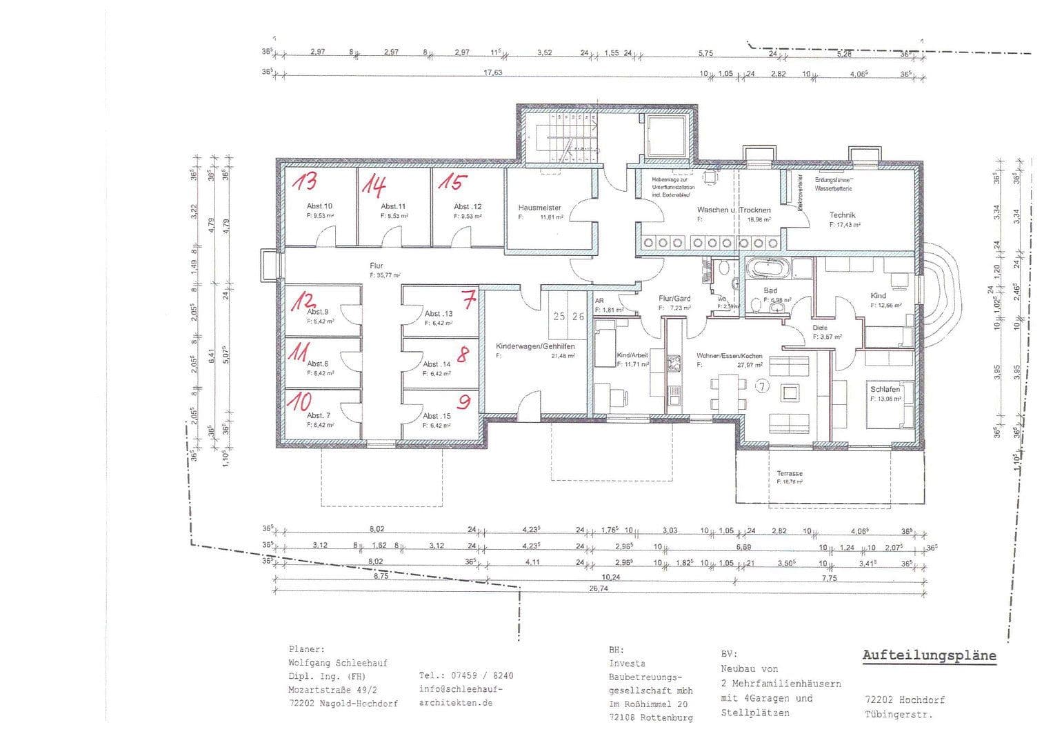 Pronájem bytu 4+kk 114 m², Tübinger Straße 6, Nagold, Bádensko-Württembersko Pronájem bytu 4+kk 114 m², Tübinger Straße 6, Nagold, Bádensko-Württembersko
