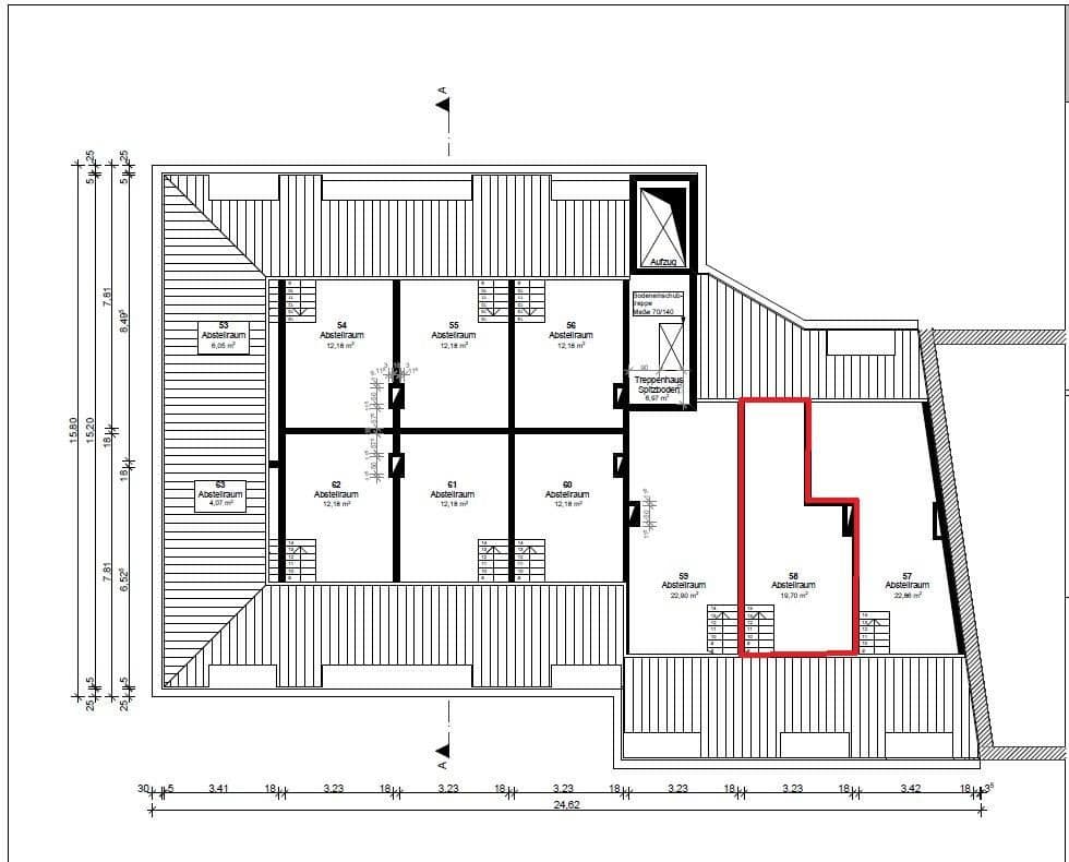 Prodej bytu 2+1 40 m², Mönchebergstraße 31, Kassel, Hessen Prodej bytu 2+1 40 m², Mönchebergstraße 31, Kassel, Hessen