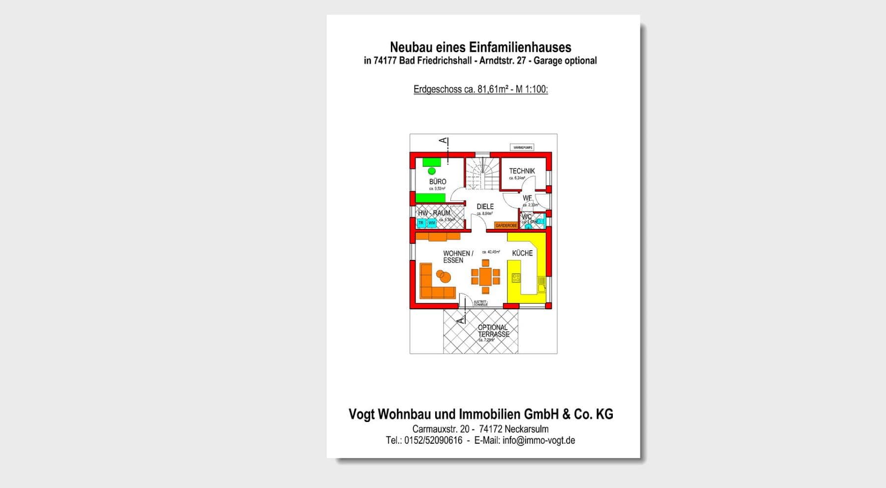 Prodej domu 155 m², pozemek 451 m², Arndtstraße 27, Bad Friedrichshall, Bádensko-Württembersko Prodej domu 155 m², pozemek 451 m², Arndtstraße 27, Bad Friedrichshall, Bádensko-Württembersko