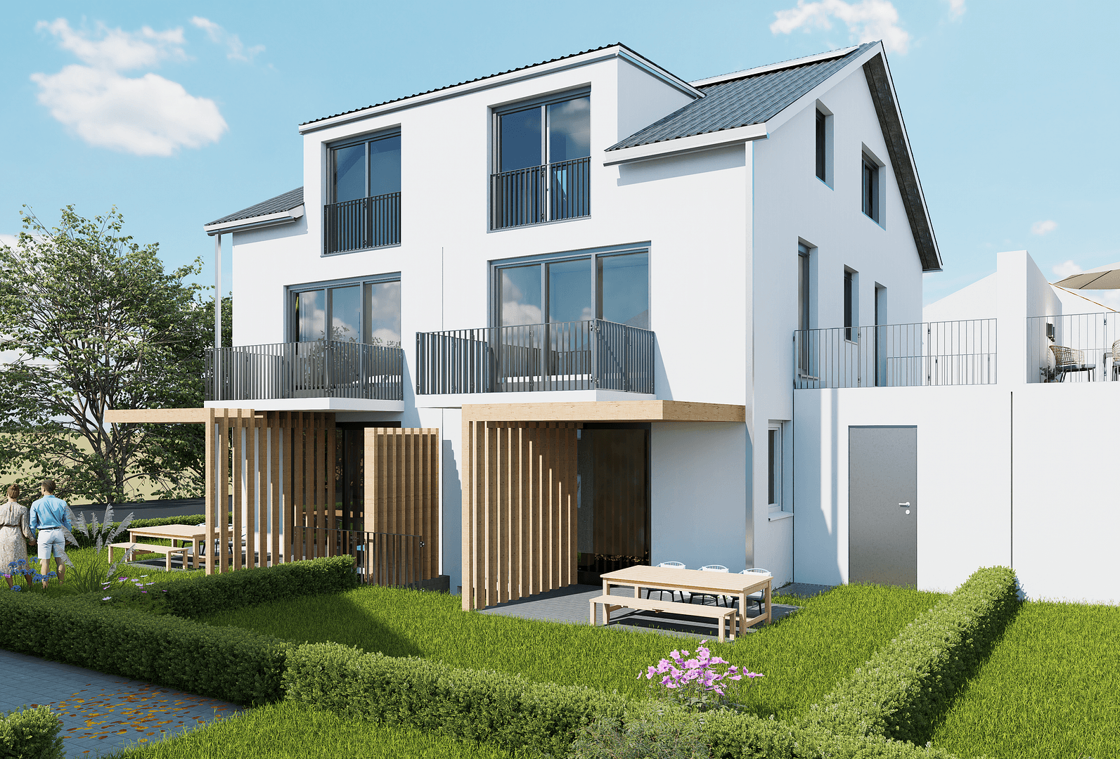 Prodej domu 172 m², pozemek 222 m², Oberding, Bavorsko Prodej domu 172 m², pozemek 222 m², Oberding, Bavorsko