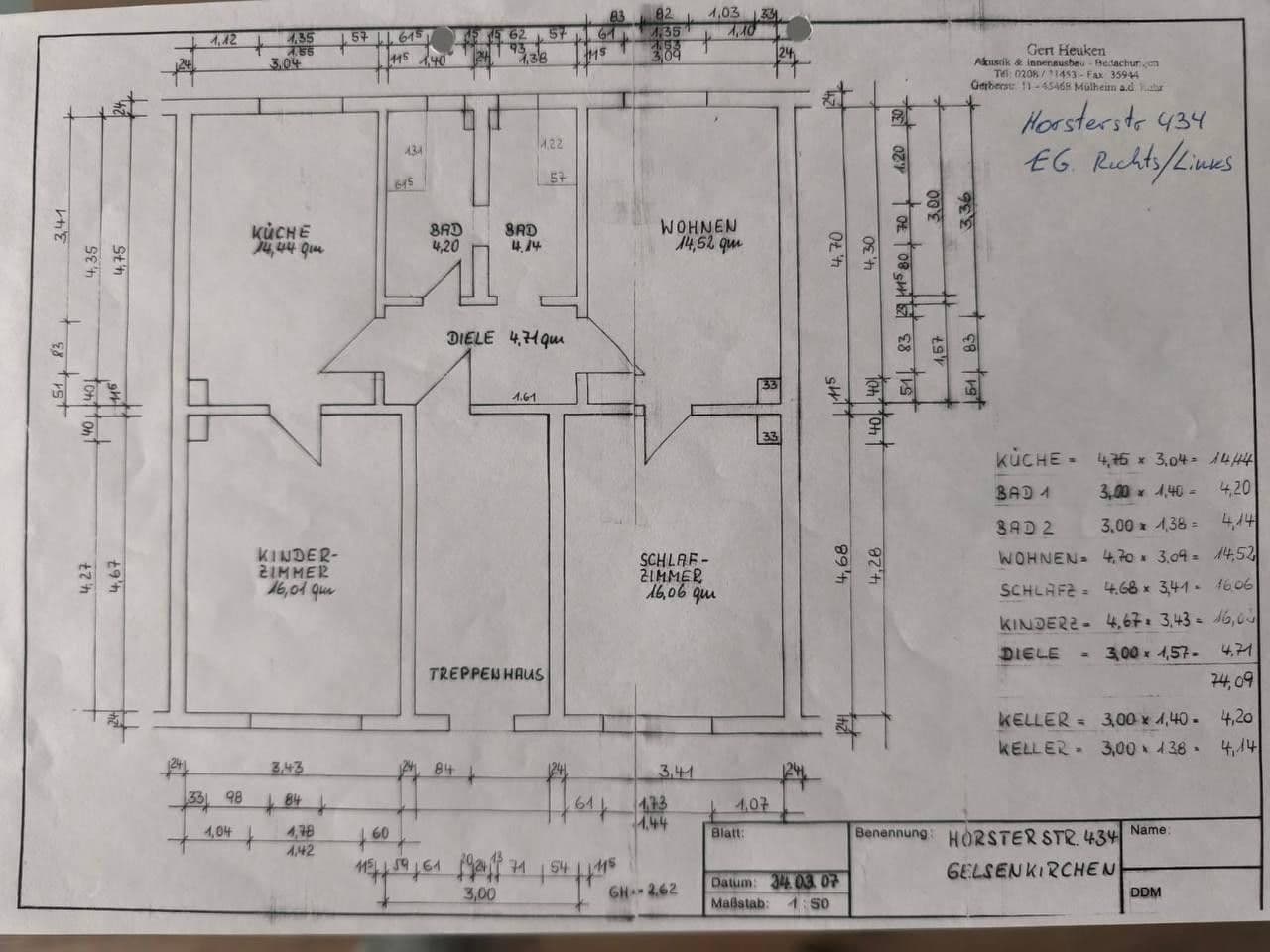 Prodej bytu 3+1 75 m², Horsterstrasse 434, Gelsenkirchen, Severní Porýní-Vestfálsko Prodej bytu 3+1 75 m², Horsterstrasse 434, Gelsenkirchen, Severní Porýní-Vestfálsko