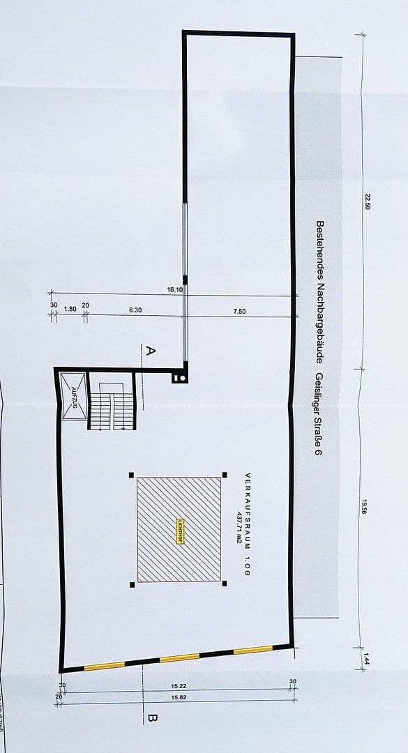 Prodej nebytového prostoru 686 m², Geislinger Str.4 + Gartenstraße 25, Göppingen, Bádensko-Württembersko Prodej nebytového prostoru 686 m², Geislinger Str.4 + Gartenstraße 25, Göppingen, Bádensko-Württembersko