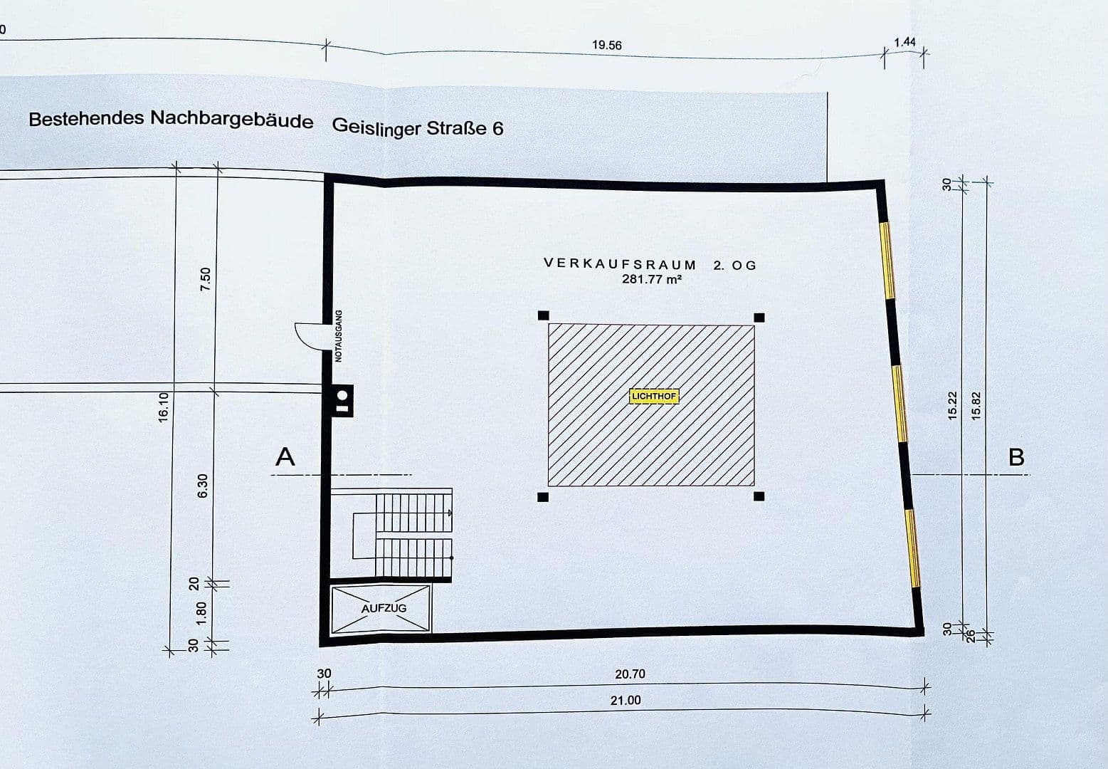 Prodej nebytového prostoru 686 m², Geislinger Str.4 + Gartenstraße 25, Göppingen, Bádensko-Württembersko Prodej nebytového prostoru 686 m², Geislinger Str.4 + Gartenstraße 25, Göppingen, Bádensko-Württembersko