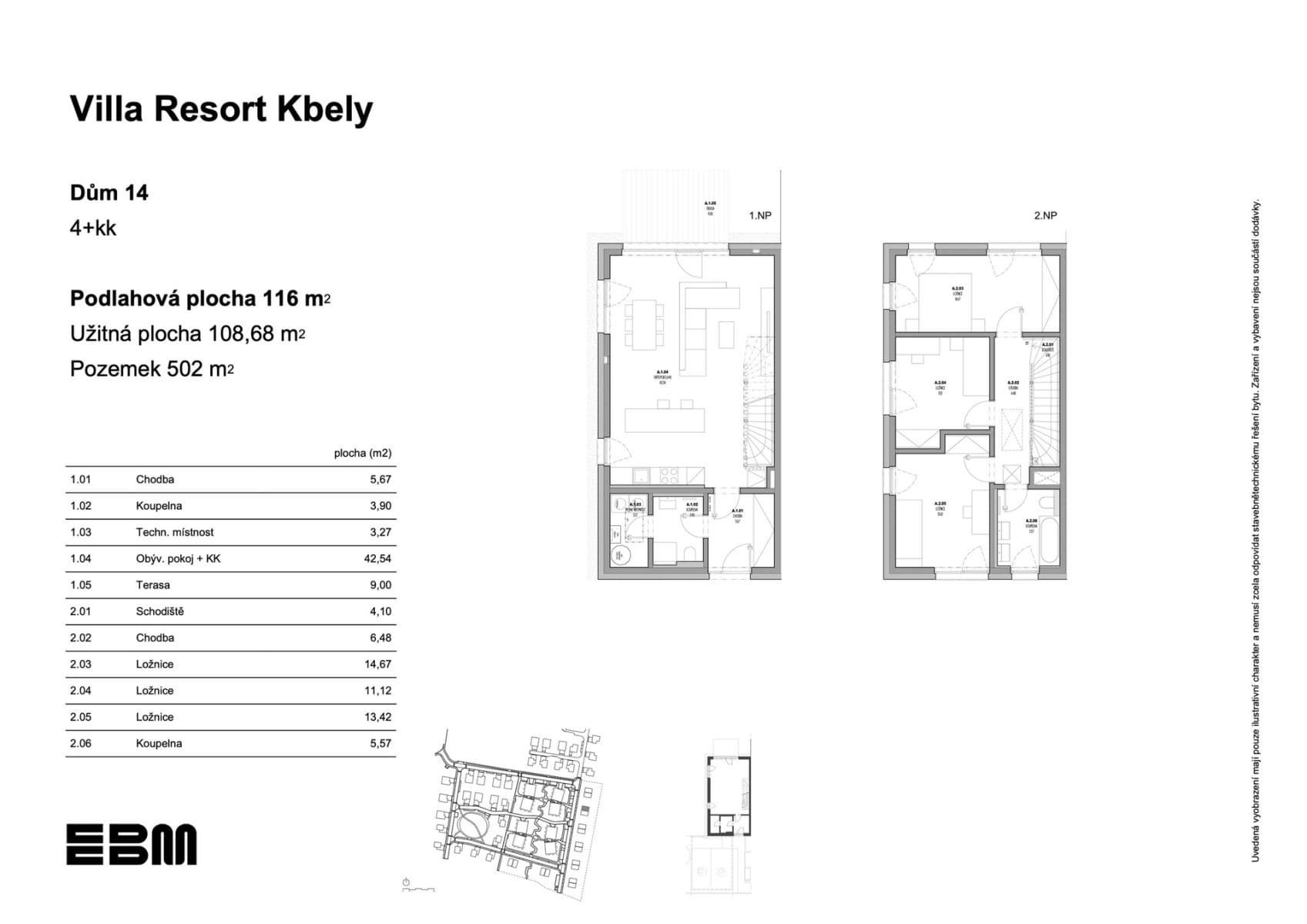 Prodej domu 116 m², pozemek 502 m², K Vinoři, Praha, Praha Prodej domu 116 m², pozemek 502 m², K Vinoři, Praha, Praha