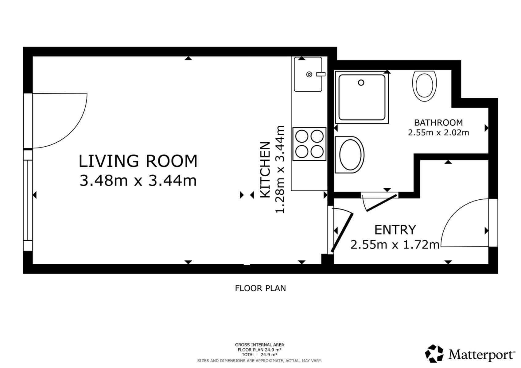 Pronájem bytu 1+kk 30 m², Honzíkova, Praha, Praha Pronájem bytu 1+kk 30 m², Honzíkova, Praha, Praha