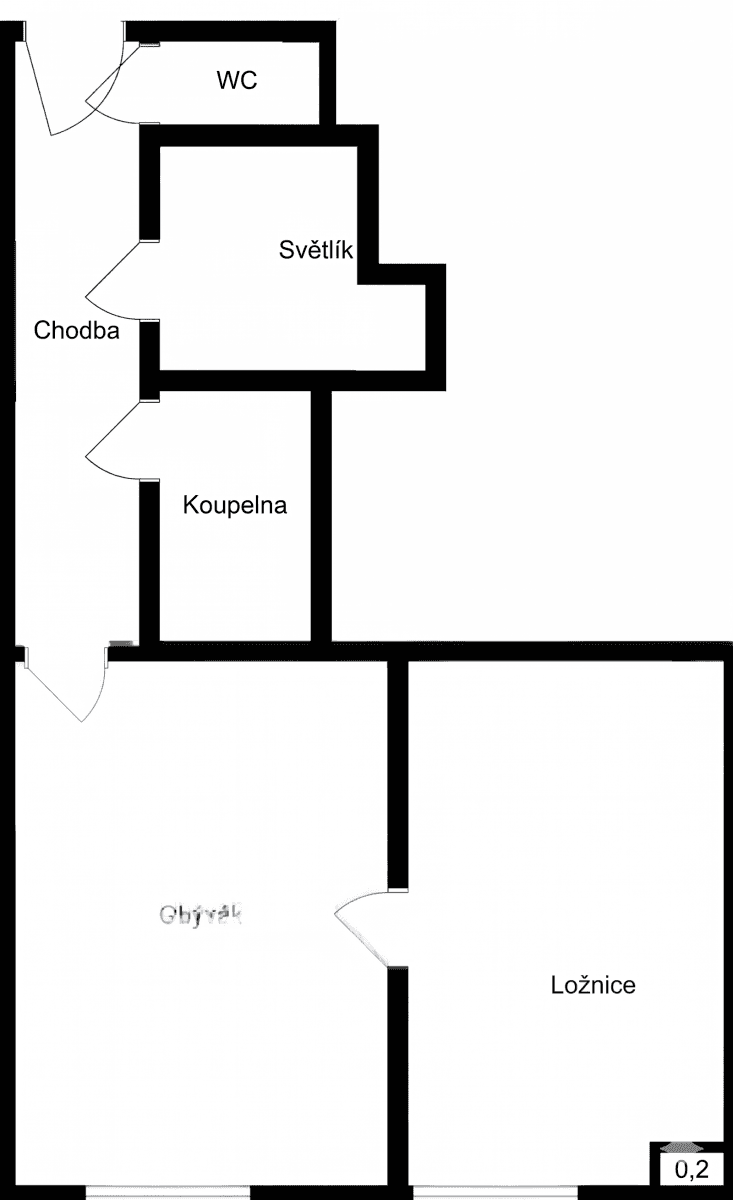 Pronájem bytu 57 m², Dominikánská, Plzeň, Plzeňský kraj Pronájem bytu 57 m², Dominikánská, Plzeň, Plzeňský kraj