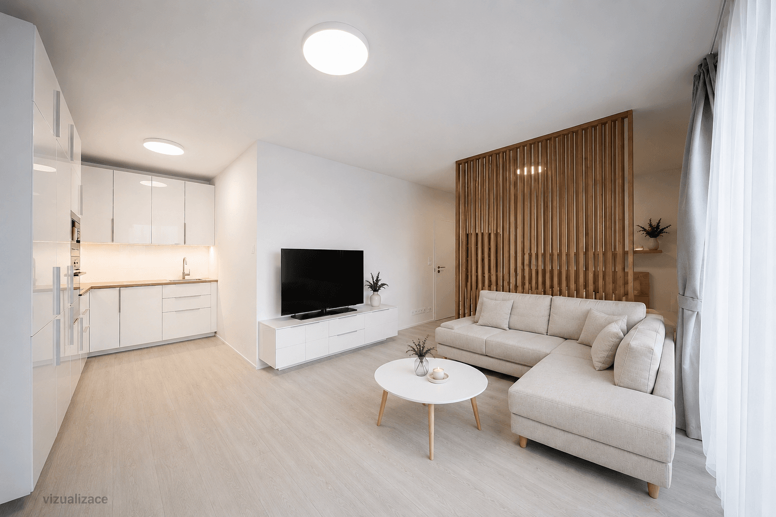 Pronájem bytu 1+kk 41 m², Gerstelova, Praha, Praha Pronájem bytu 1+kk 41 m², Gerstelova, Praha, Praha