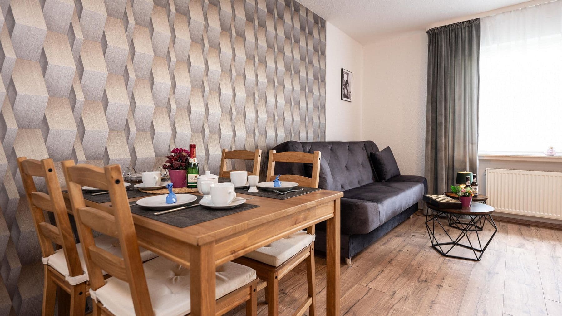 Pronájem bytu 2+1 42 m², Josef-Görres-Straße, 41, Kirn, Porýní-Falc Pronájem bytu 2+1 42 m², Josef-Görres-Straße, 41, Kirn, Porýní-Falc