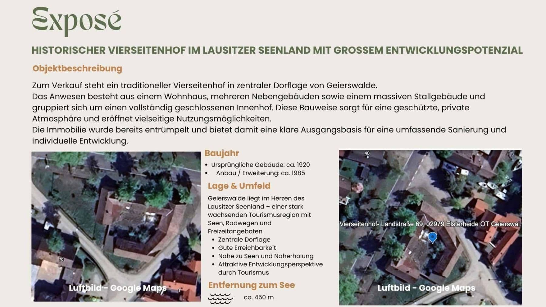Prodej domu 300 m², pozemek 1.227 m², Landstr. 69, Elsterheide - Halštrowska Hola, Sasko Prodej domu 300 m², pozemek 1.227 m², Landstr. 69, Elsterheide - Halštrowska Hola, Sasko