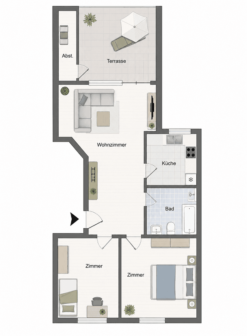 Prodej bytu 3+1 107 m², Hamburg, Hamburg Prodej bytu 3+1 107 m², Hamburg, Hamburg